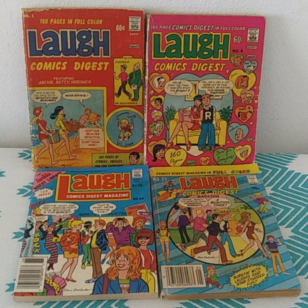 Laugh Comics Digest Magazine#1, 4, 34, 68